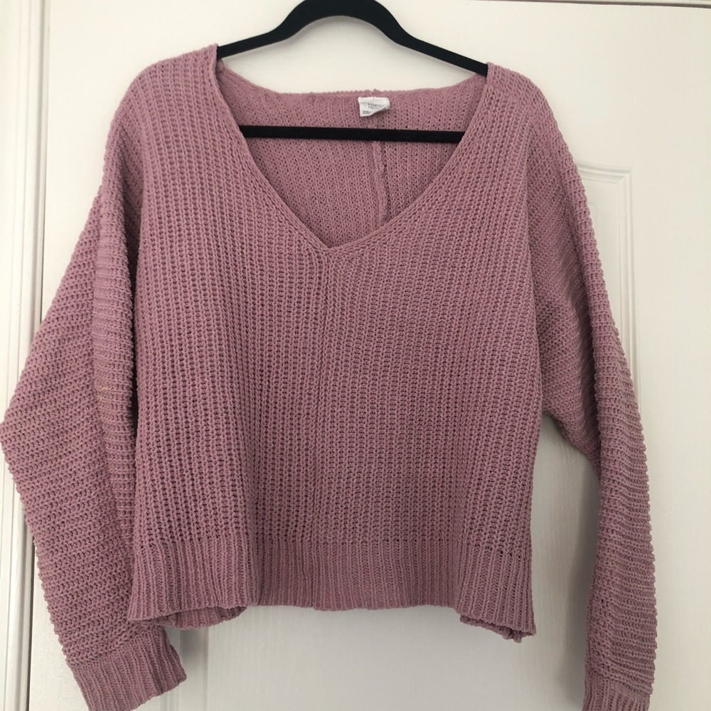Pink Knit Sweater